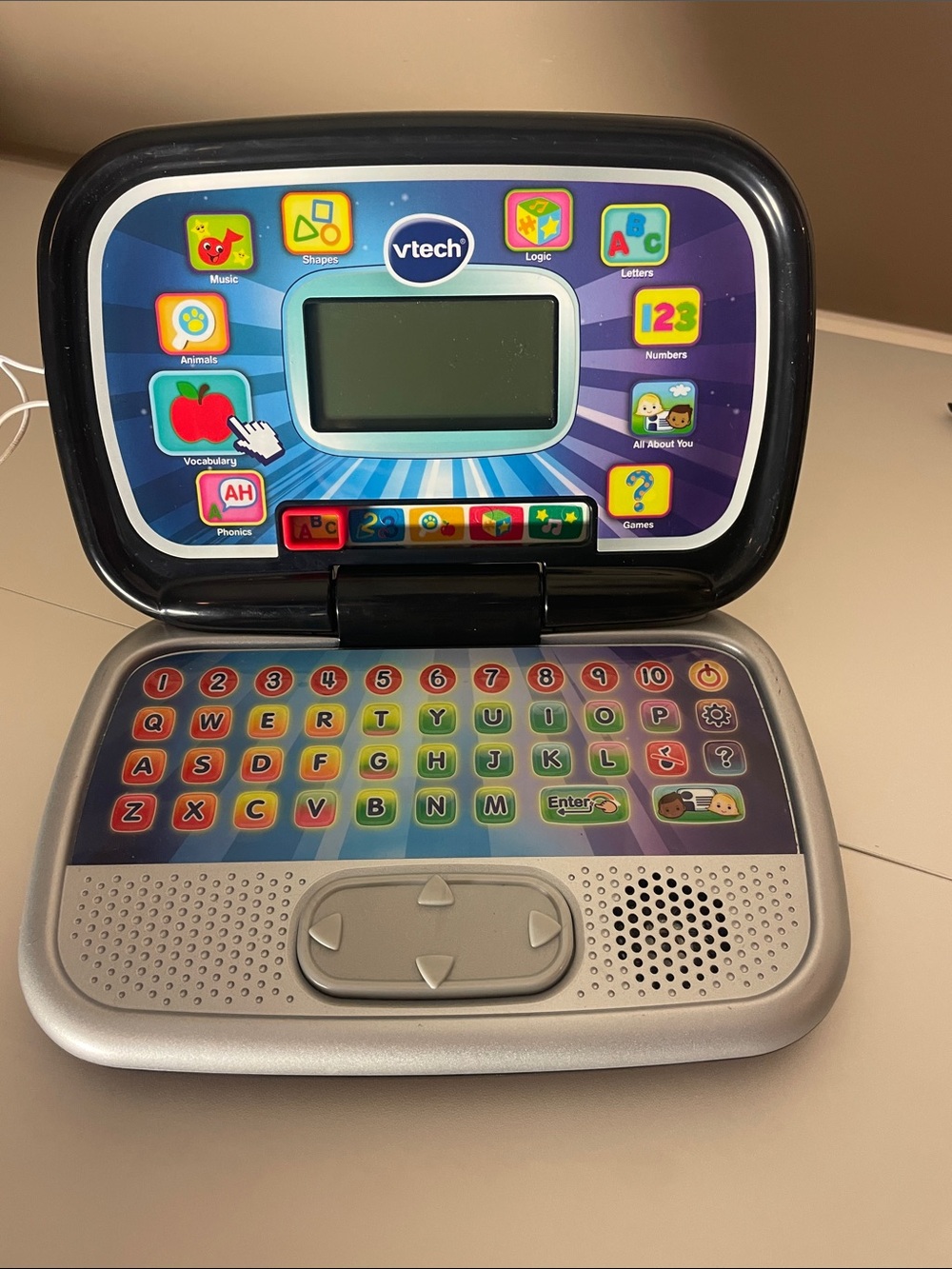 VTech Kids Learning Laptop Toy - Silver and Multicolor